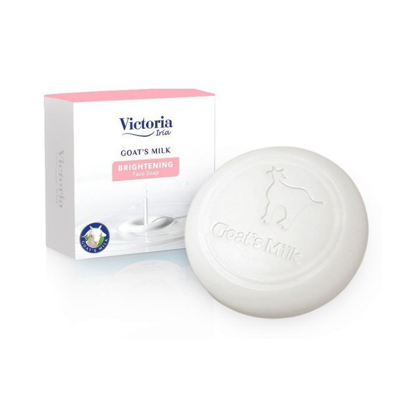 IRIA GOAT'S MILK WHITENING FACE SOAP 100 gr (SABUN PEMUTIH WAJAH)