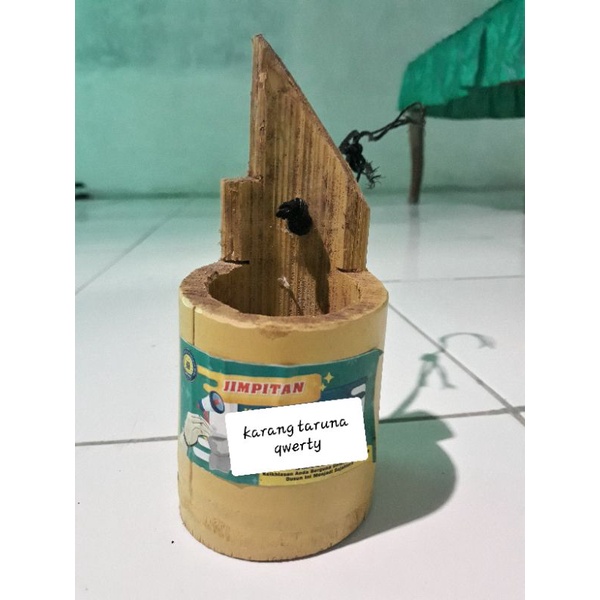 wadah jimpitan unik 20 pcs bumbung bambu