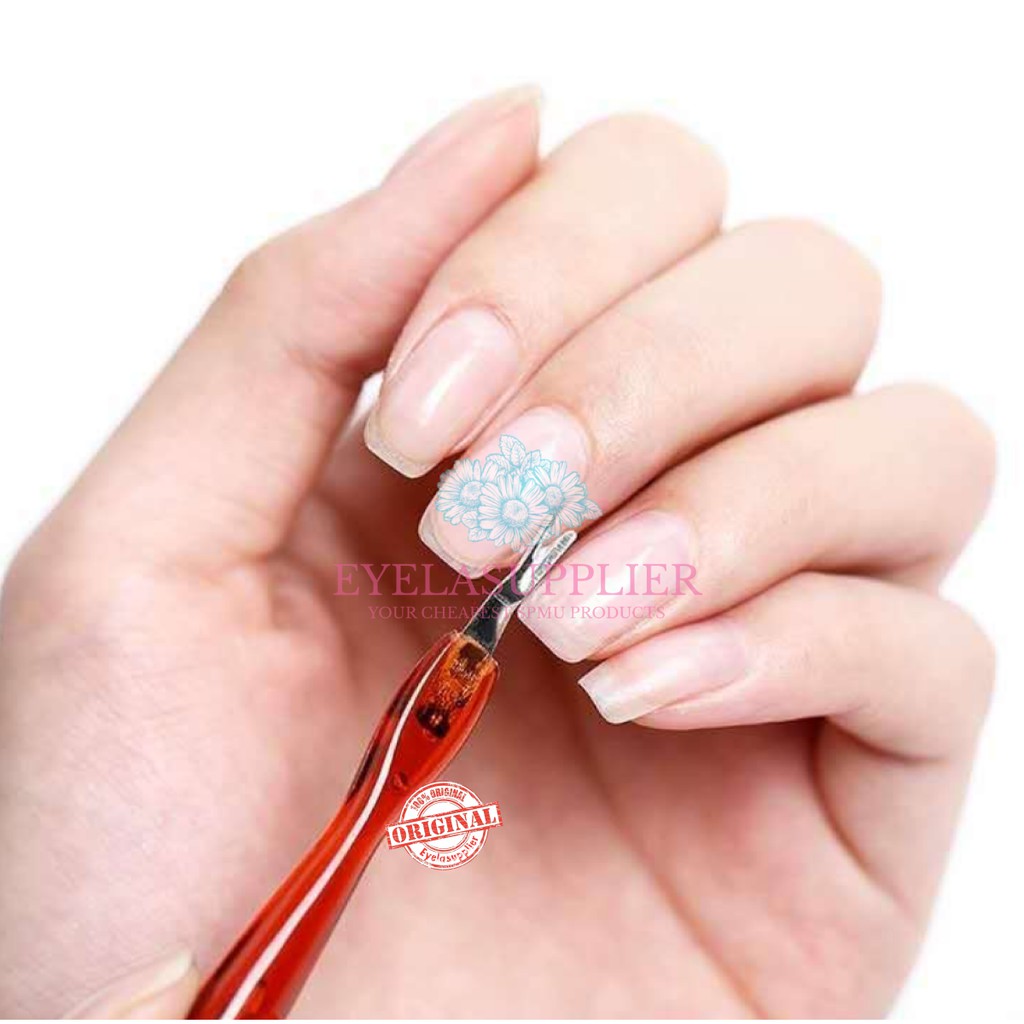 Cuticle Nail Trimmer Pembersih Pendorong Kutikula Manicure dan Pedicure Nail Art Lidah Remover