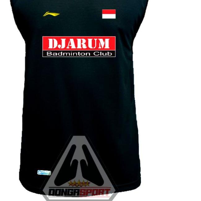 BPSL-01 DJARUM BAJU BADMINTON PREMIUM SINGLET KAOS BULUTANGKIS PREMIUM SABLON DTF