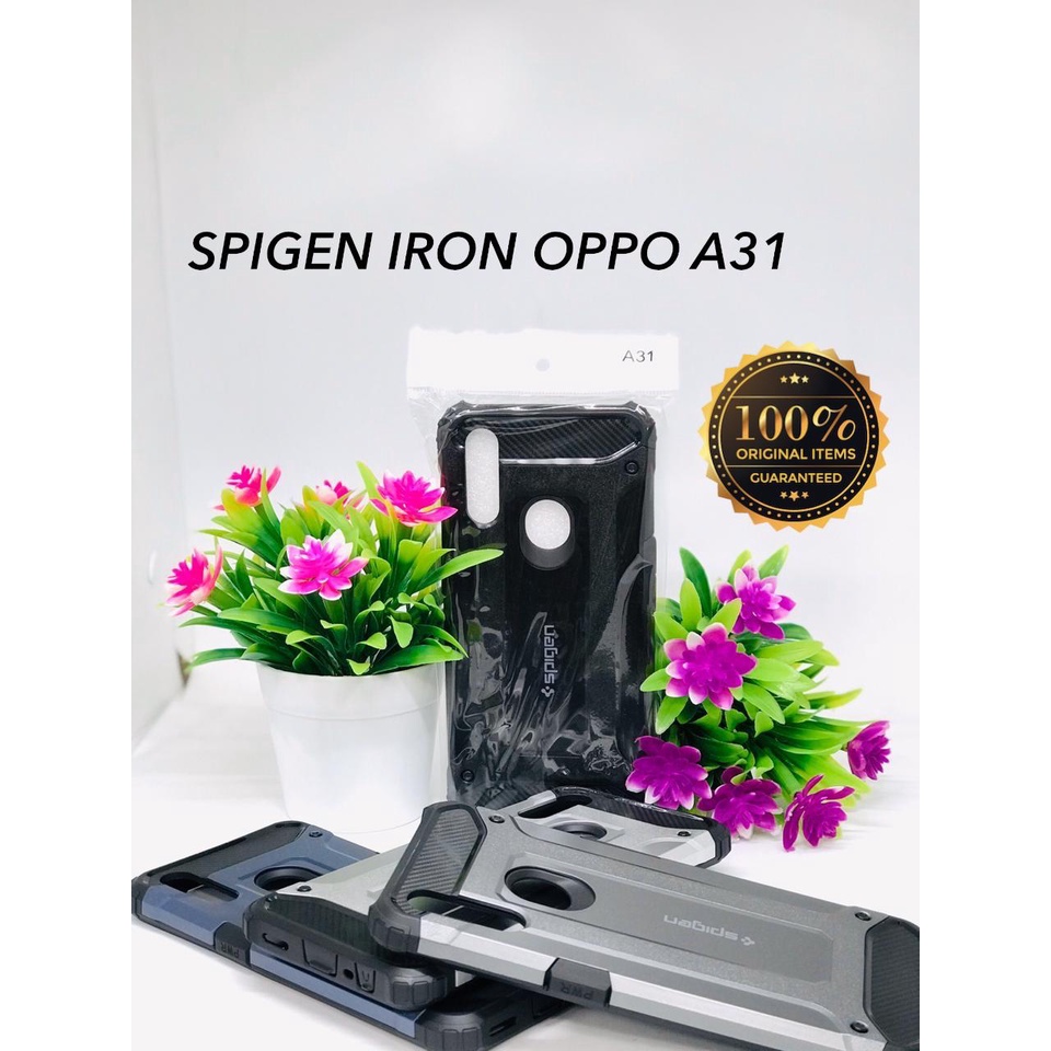 SALE SILICONE HARDCASE SPG IRON   Oppo  A91 / F11 pro