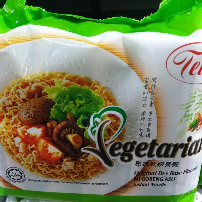 

Terlaris# Mie Vegetarian Telly Mi Goreng Asli