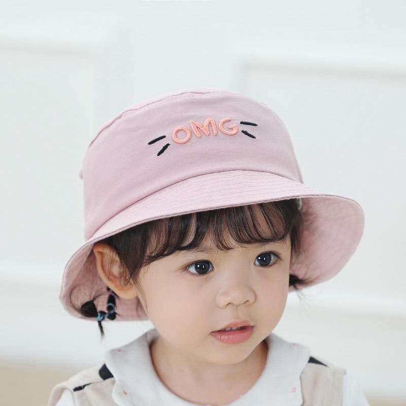 TOPI BUCKET ANAK BUCKET HAT TOPI ANAK TOPI BAYI BORDIR OMG