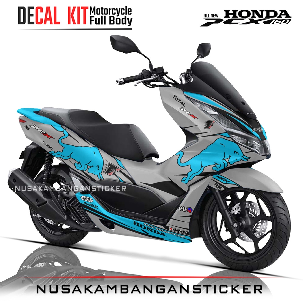 STICKER PCX 160 BANTENG TSUBAKI RACING TOSCA01