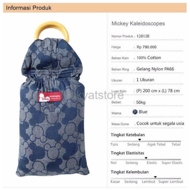 [PRELOVED] Gendongan anak bayi MAMAWAY  ring sling