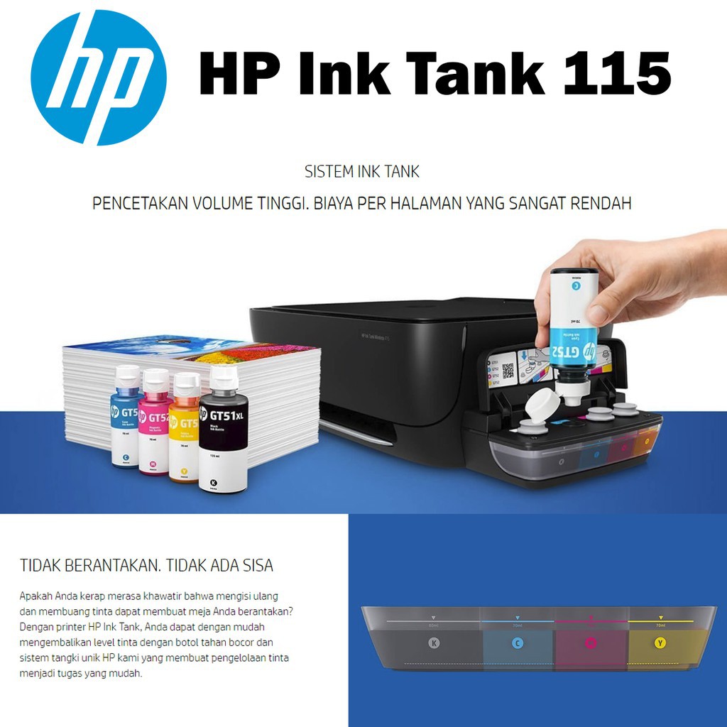 Hp Ink Tank 115 Only Print / 115 / printer 115