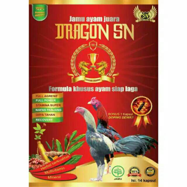 

Jamu ayam juara DRAGON SN