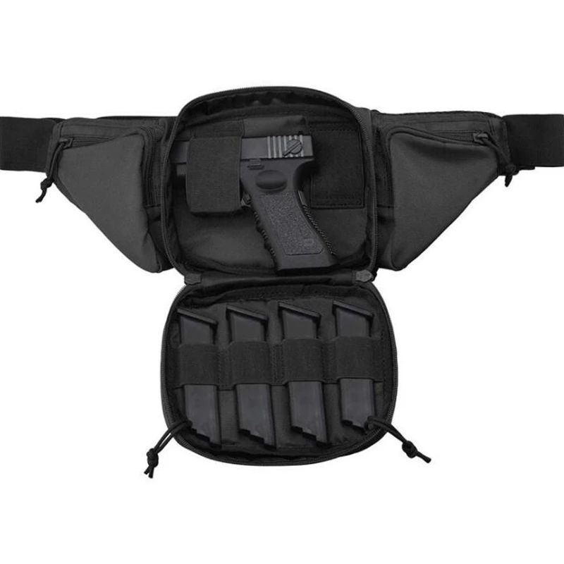 Waist bag tactical tas pinggang pistol impor