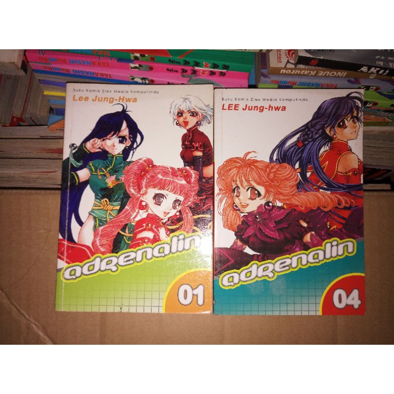 komik bekas adrenalin