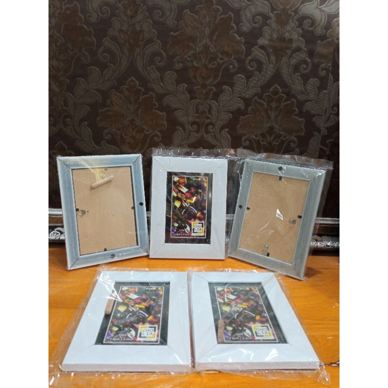 PAKET CETAK FOTO+BINGKAI 4R / 6 INCH/ UNTUK 8 PAKET FRAME +FOTO JUMBO 10X15CM BINGKAI FOTO JUMBO