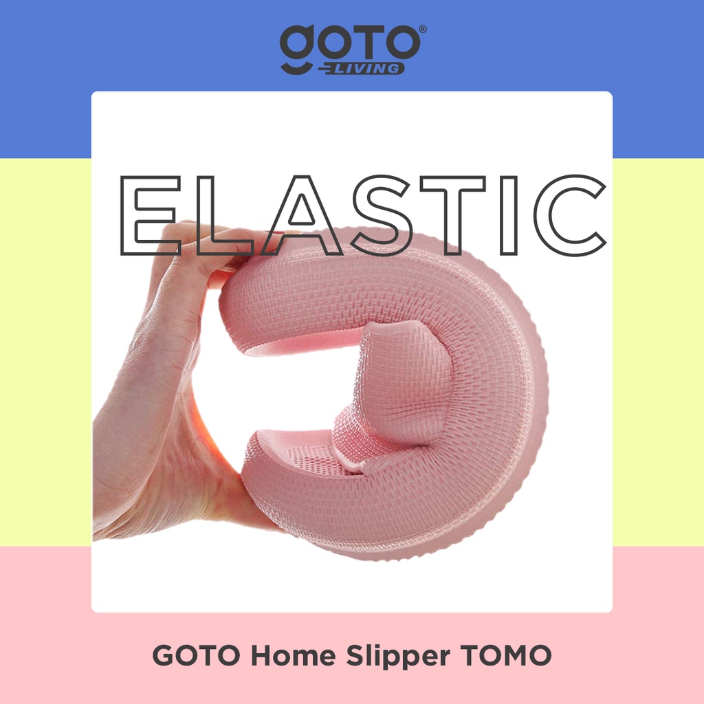 Goto Tomo Sandal Rumah Hotel Sendal Kamar Mandi Empuk Karet Anti Slip-1