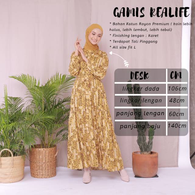 TERMURAH! HOMEY DRESS MOTIF ETNIK-GAMIS REALIFE BAHN KATUN RAYON BERKUALITAS-GAMIS CANTIK-BESTSELLER