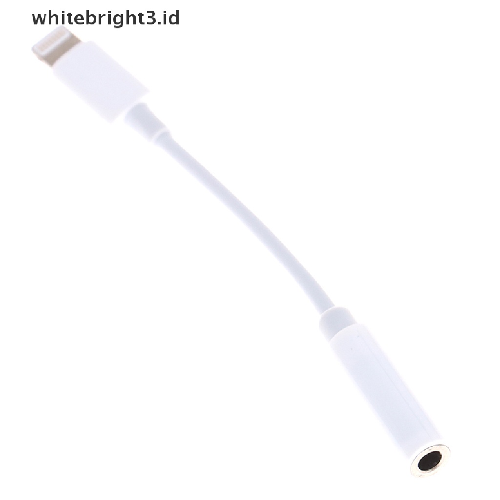 (whitebright3.id) Kabel Adapter Converter Jack Audio Headphone / Earphone Untuk iPhone