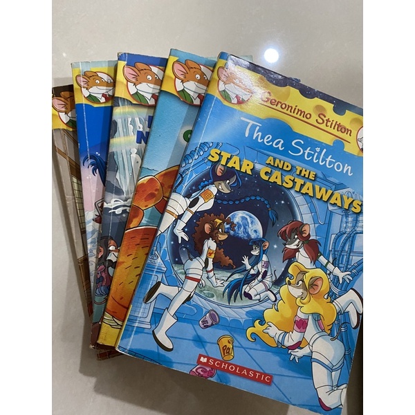 Geronimo Stilton series preloved - flight of the red bandit - the karate mouse