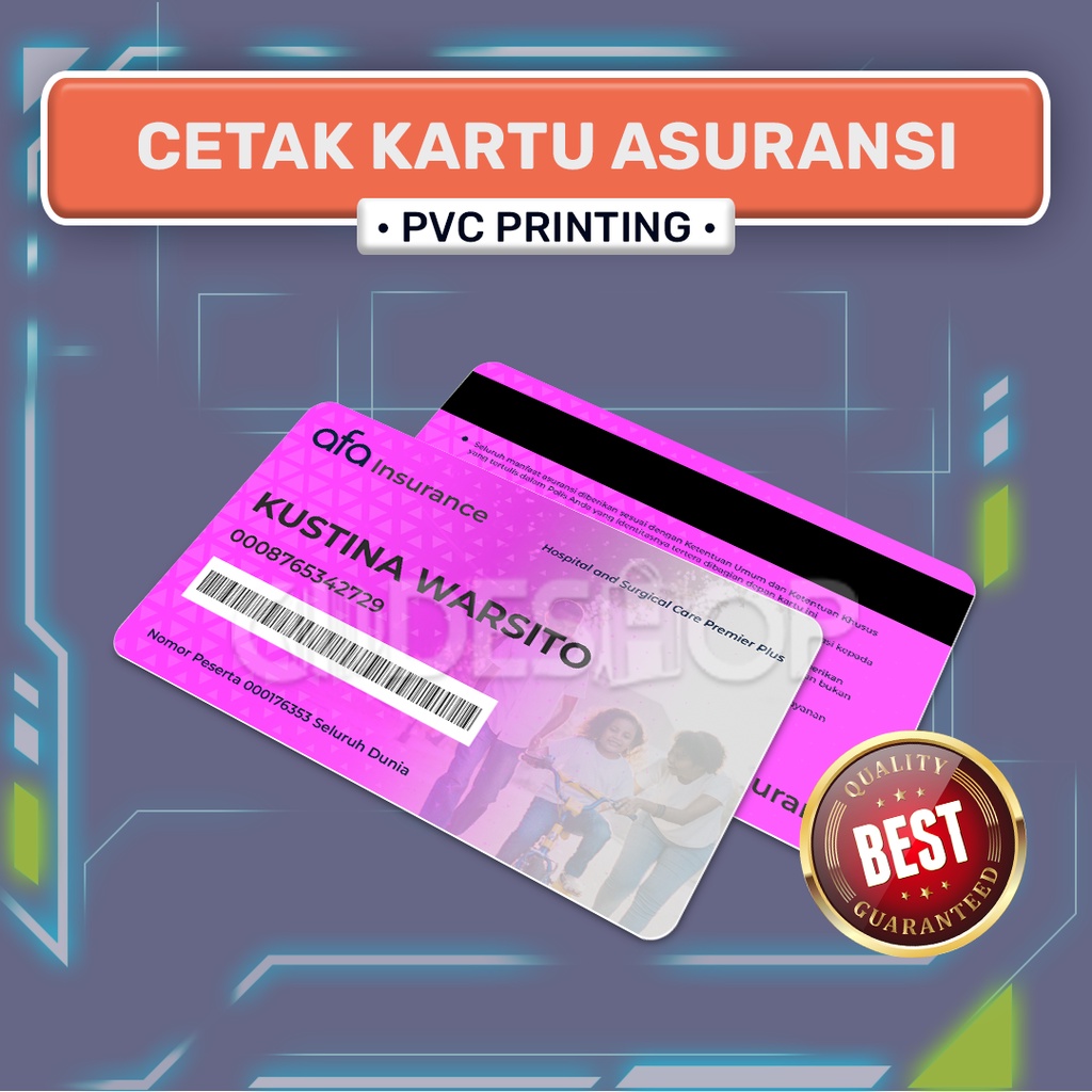 Cetak Kartu Asuransi ID Anggota