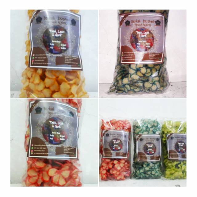 

Kerupuk kentang mentah