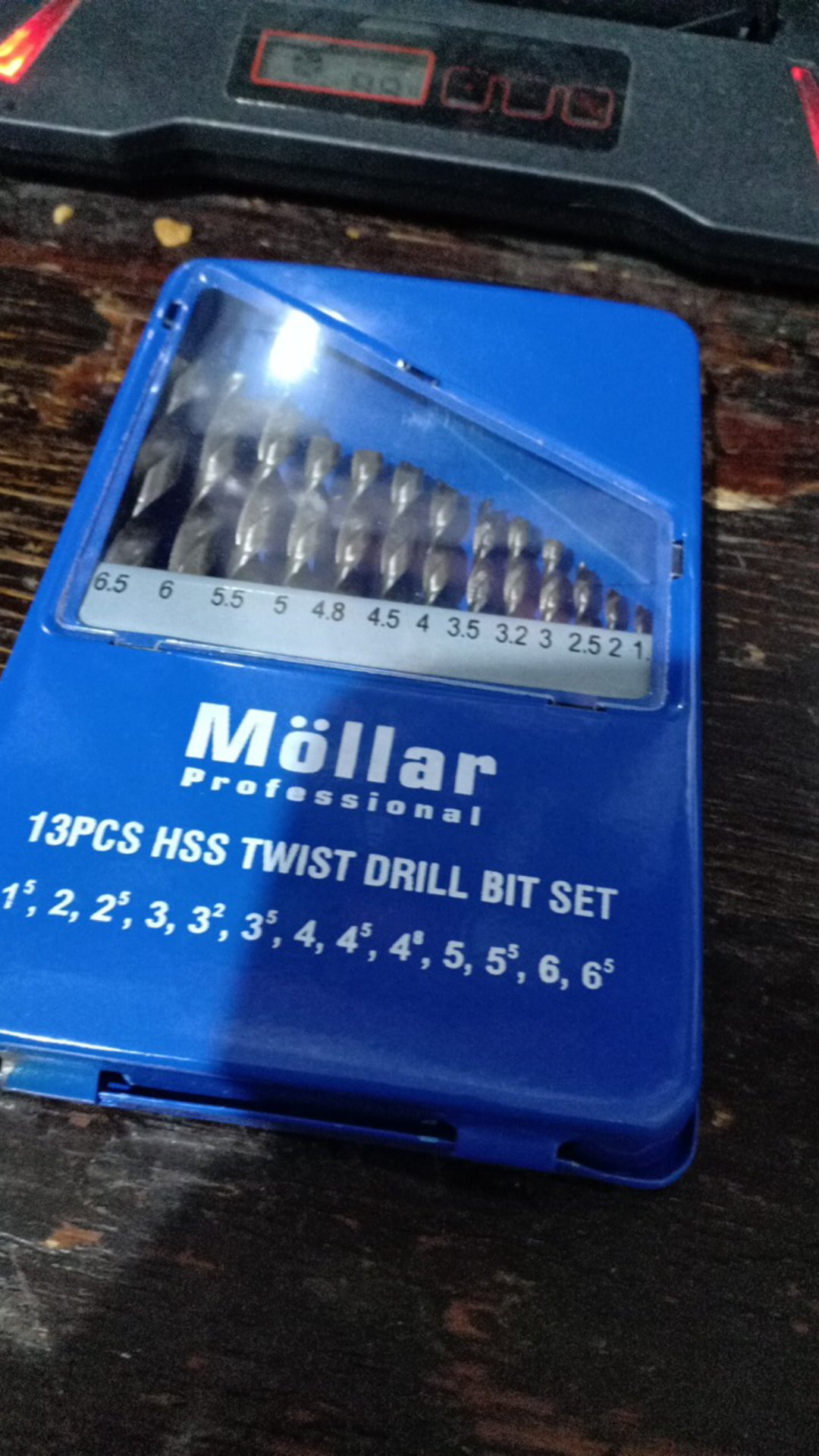 Mata Bor Besi Set 13 Pcs - Mata Bor Besi - Mata Bor Hss- Twist Drill