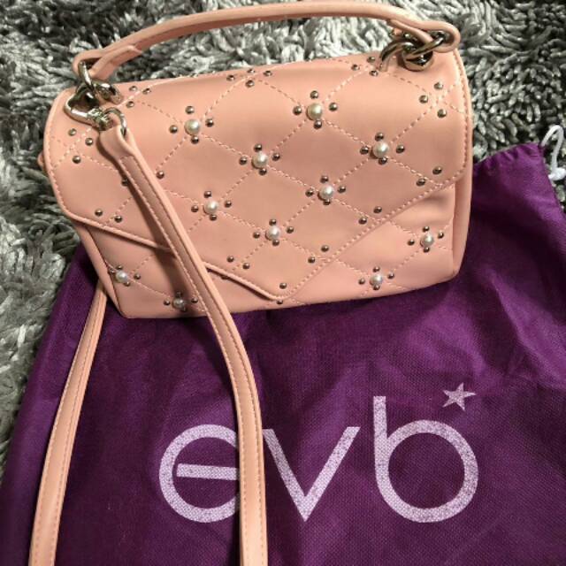 prelove tas EVB peach pink muluss