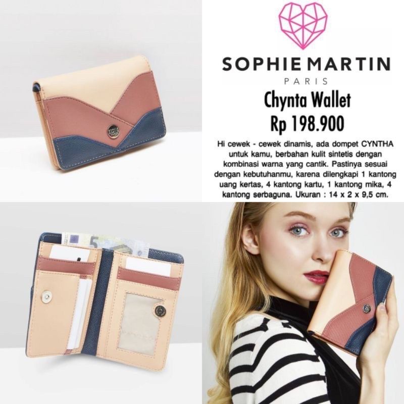 DOMPET CHYNTA SOPHIE PARIS PROMO