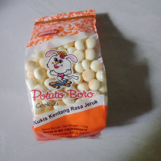 

Potato boro kukis kentang rasa jeruk