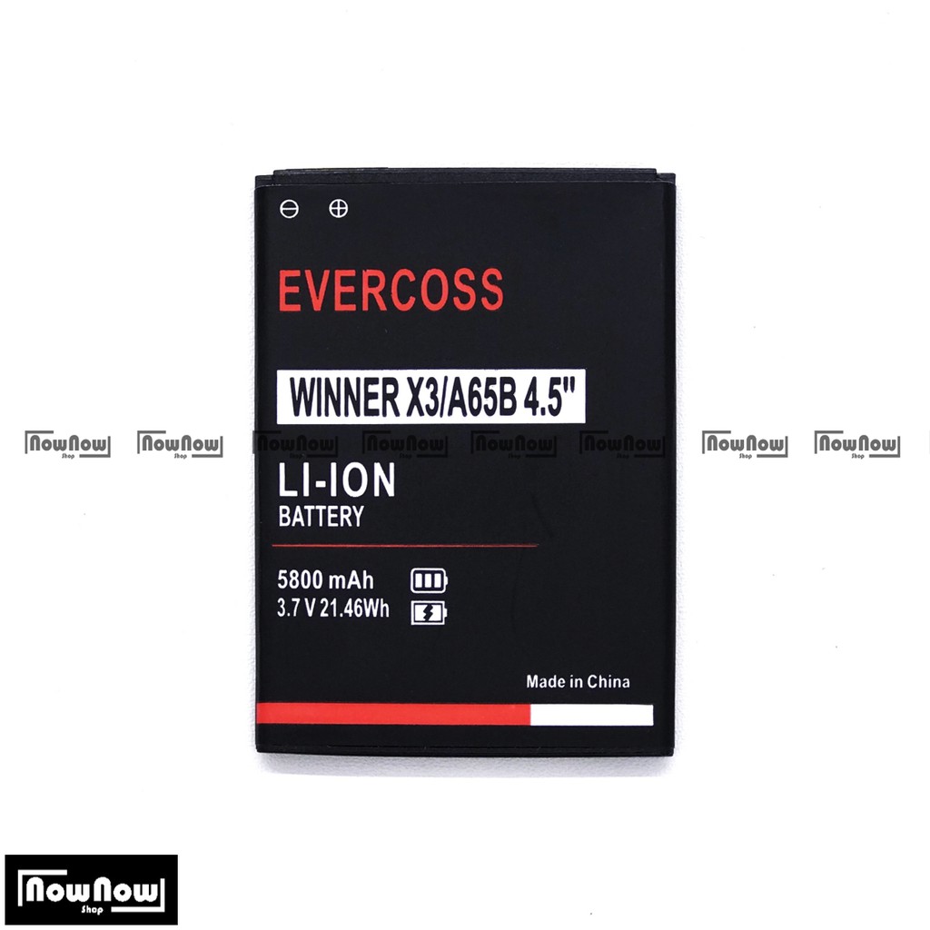 Baterai Evercoss A65B Winner X3 4.5 inch Original Double Power Batre Batrai Battery HP