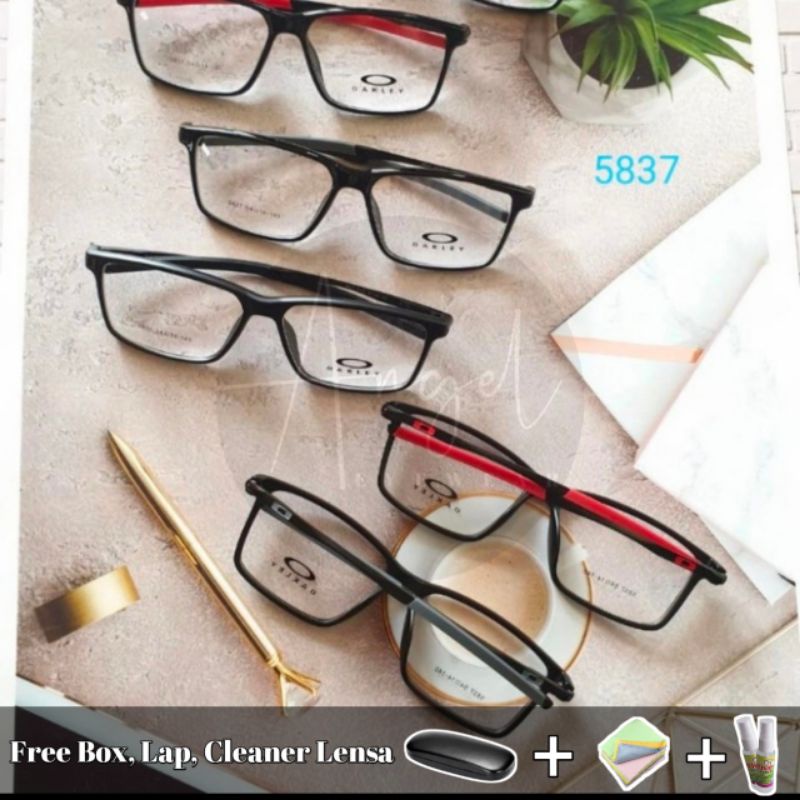 Frame Kacamata Pria Wanita Anti Radiasi Angel Eyewear 5837