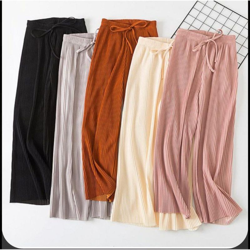 CELANA KULOT PLISKET LIDI  KULOT PLISKET LIDI  KULOT PLISKET PREMIUM  KULOT PLISKET LIDI