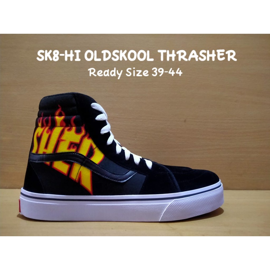 vans high top thrasher
