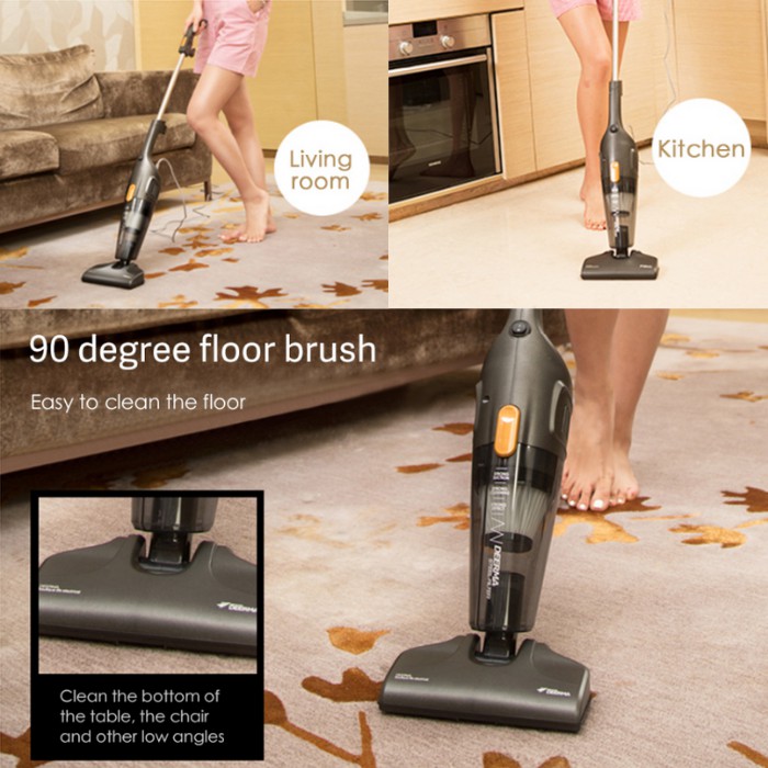 Deerma DX115C Portable Handheld 2in1 Vacuum Cleaner Penyedot Debu