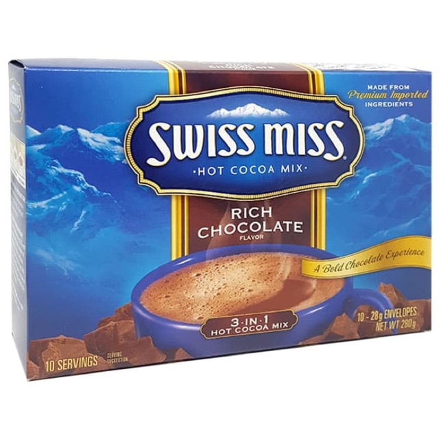 

SWISS MISS RICH CHOCOLATE 3IN1