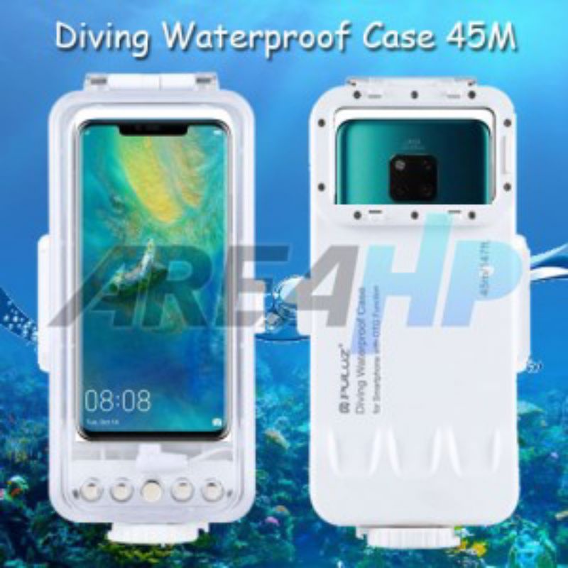 Puluz Diving Waterproof Case Casing Cover 45M Huawei Mate 20,Lite,Pro