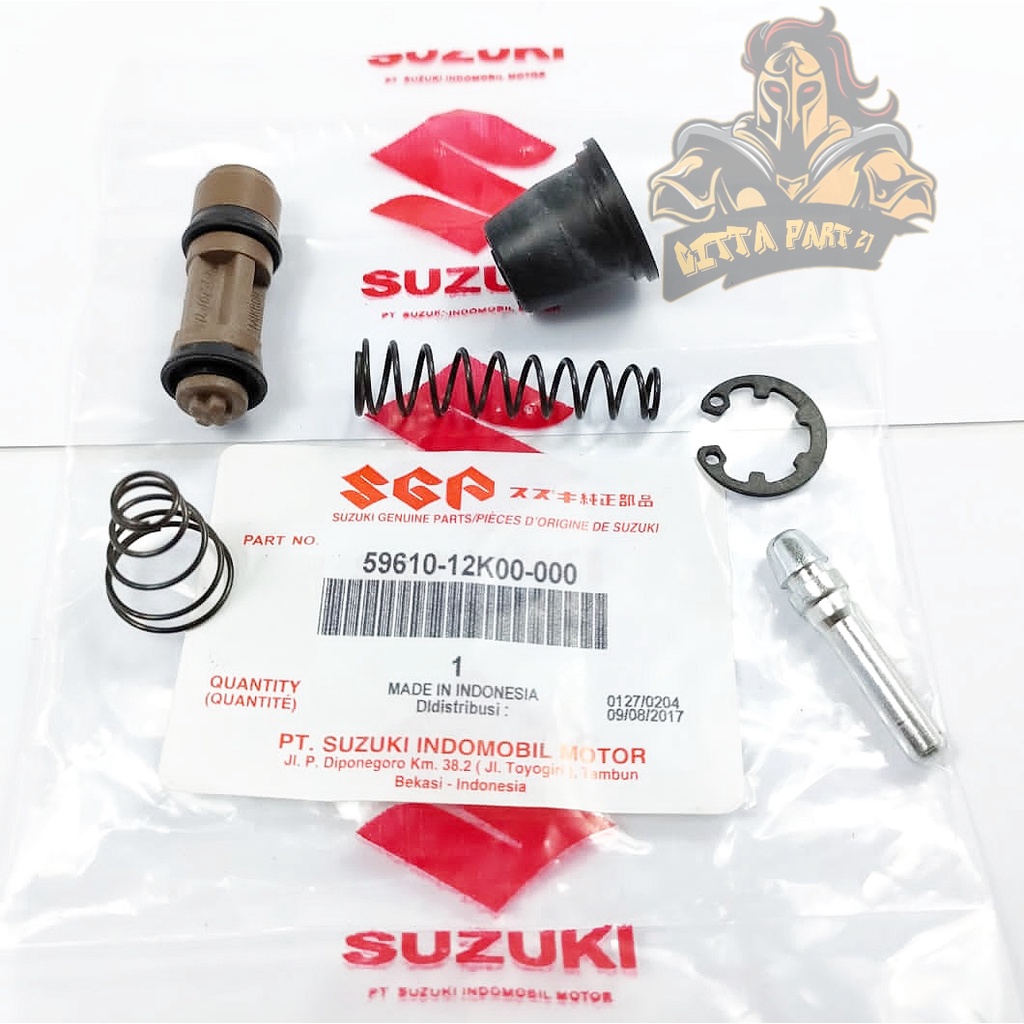 MASTER REM KIT DEPAN SUZUKI SATRIA FU KUALITAS ASLI ORIGINAL SUZUKI SGP PRESISI AWET DAN DIJAMIN MANTAP SATRIA FU 150 NEW FI