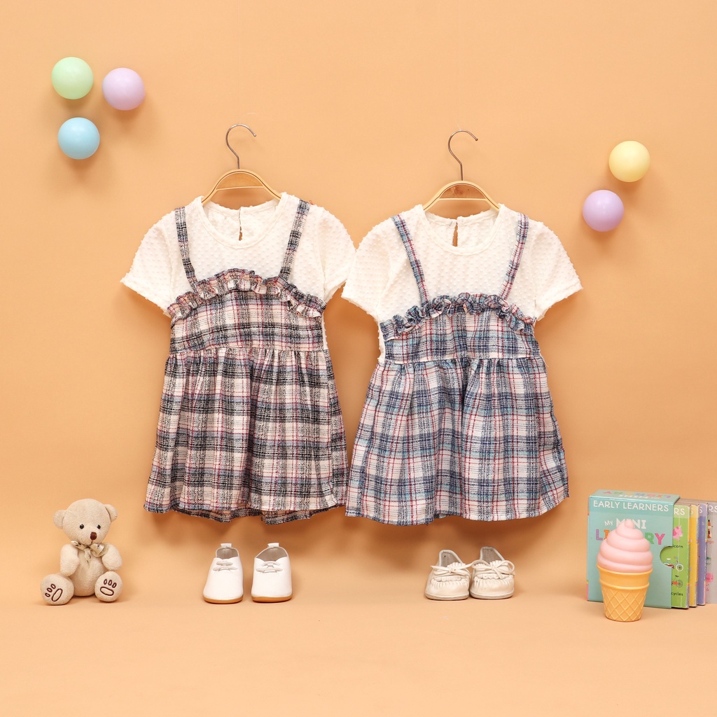 Dress baby Girl 1-2 tahun / Dress Bayi Perempuan / Baju Bayi Perempuan