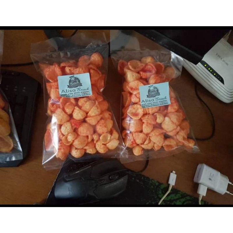 

kerupuk keong balado