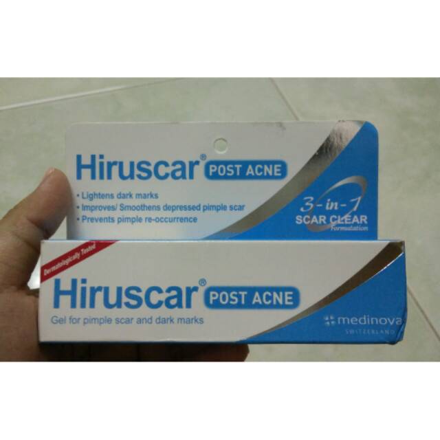 Hiruscar Post Acne - Singapore Distribution