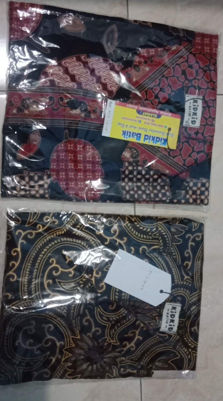 Baju Batik Anak Laki Kemeja Batik Anak Cowok Modern Hem Kekinian Usia 1-14 Tahun Kode Bk-20