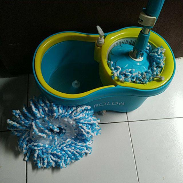 Alat Pel Supermop Bolde 169x+ (lubang Drainase Dan Tmpt Sabun)