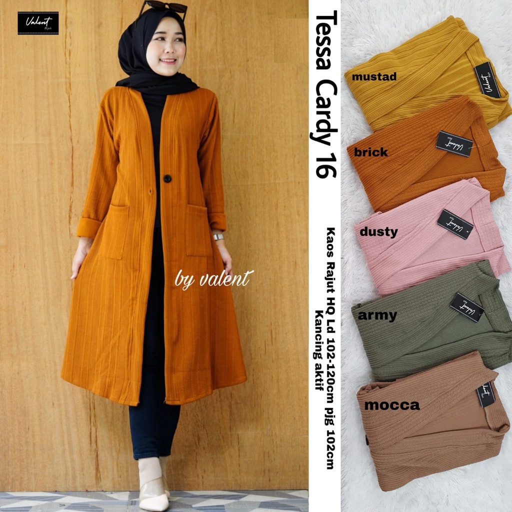 TESSA CARDI #16 BY VALENT// LONG CARDI