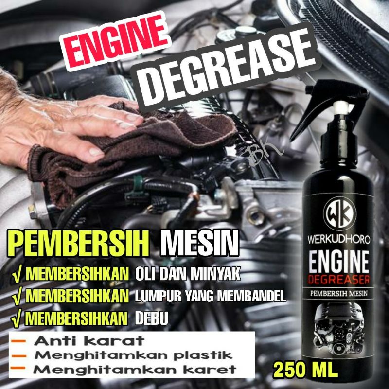 Pembersih Mesin Mobil / Pengkilap body Mobil dan Motor / Efek Daun Talas