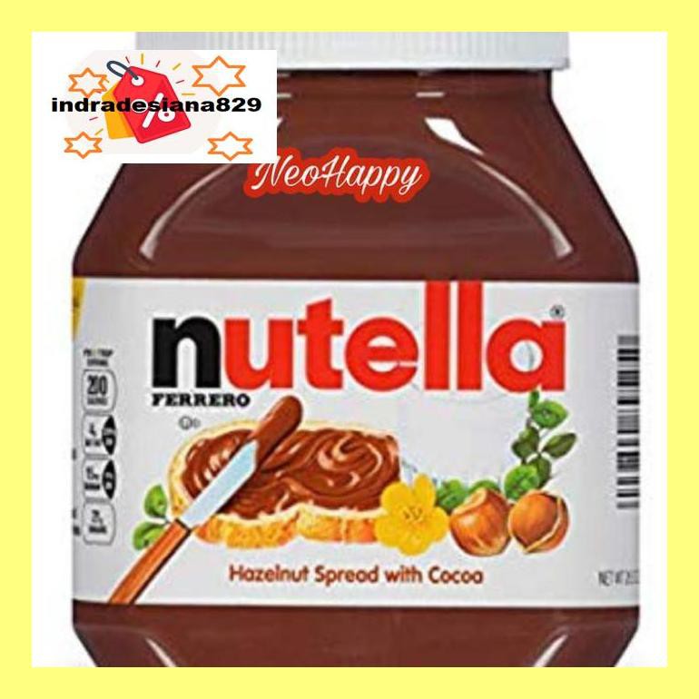 

Sf504Nind Nutella Spread Hazelnut 1 Kg Exp Panjang Ind504Sm