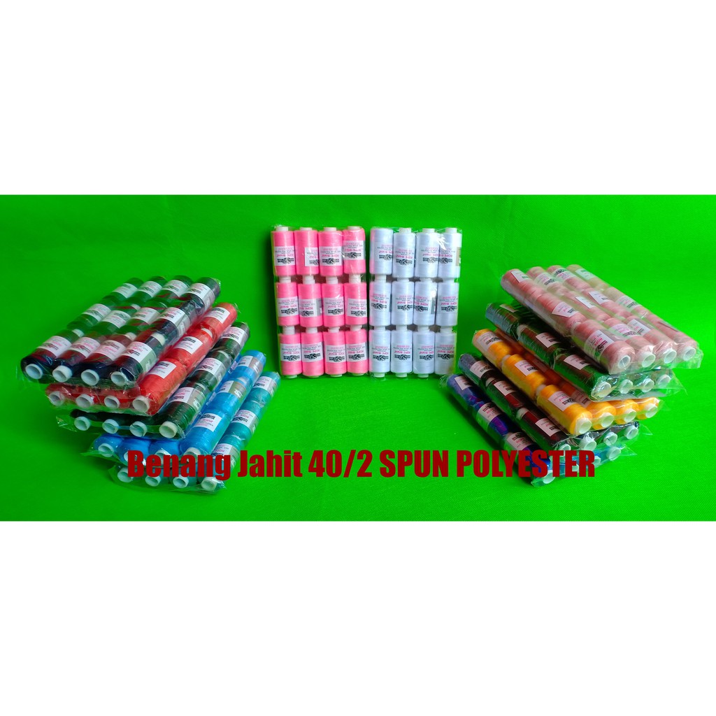 Benang Jahit Rope Brand 500 Yard 40/2 Kualitas Unggulan Harga 1pcs