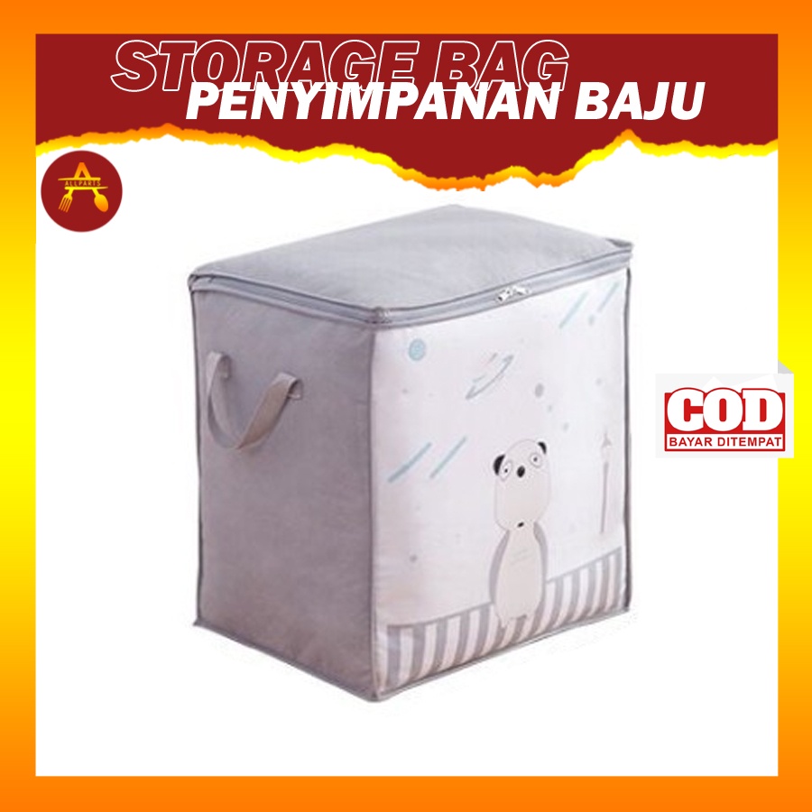 Box Kotak Tas Tempat Penyimpanan Baju Bayi Selimut Serbaguna Storage Bag 34 Jumbo Box Wadah Penyimpanan Serbaguna