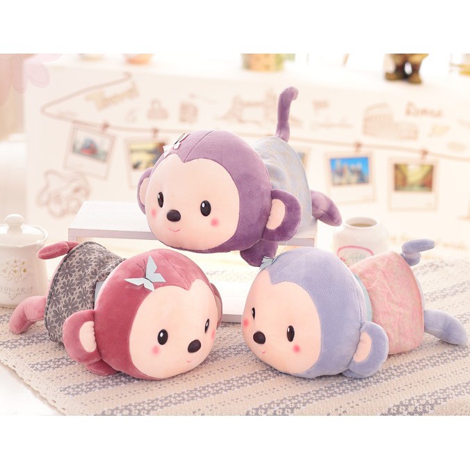 Charcoal Arang Bambu Boneka Pajangan Pastel Baby Monkey Monyet Lucu
