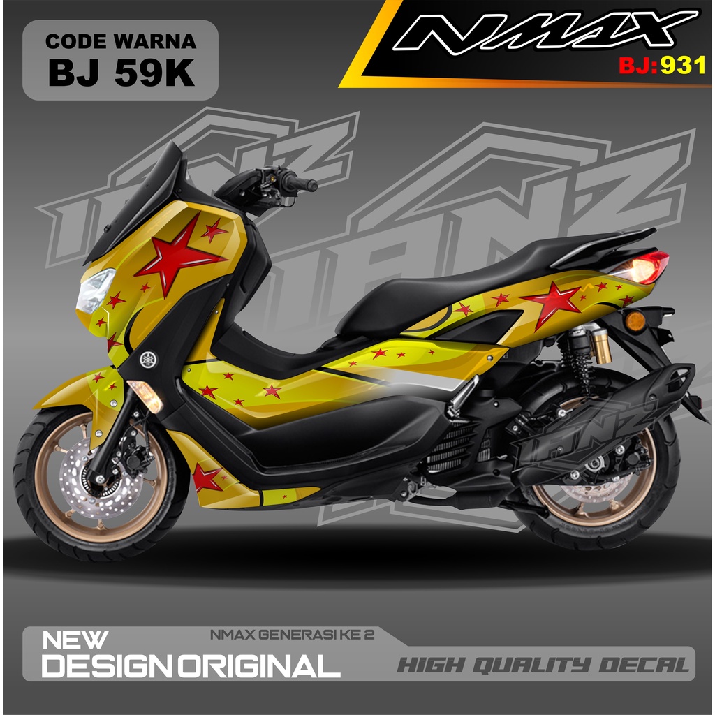 STICKER ALL NEW NMAX / DECAL FULL BODY NMAX / DECAL STIKER FULL BODY NMAX / STIKER DECAL NMAX TERBARU