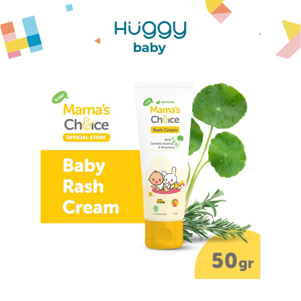 Mama's Choice Baby Rash Cream 50 gr (Krim Penghilang Ruam pada Bayi)