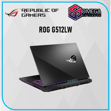 ASUS ROG STRIX 15 G512LW I7 10750 16GB 512SSD RTX2070 8GB W10 15.6FHD 144Hz