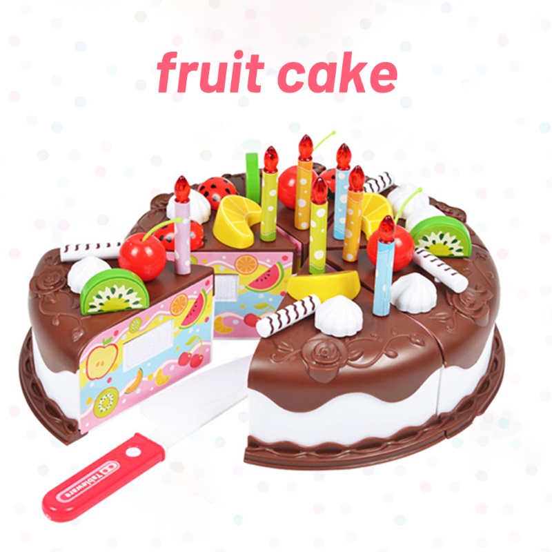 Mary Birthday Cake Toy Pretend for Play Mainan Kue Untuk Bayi &amp; Balita Untuk Rumah Bermain T