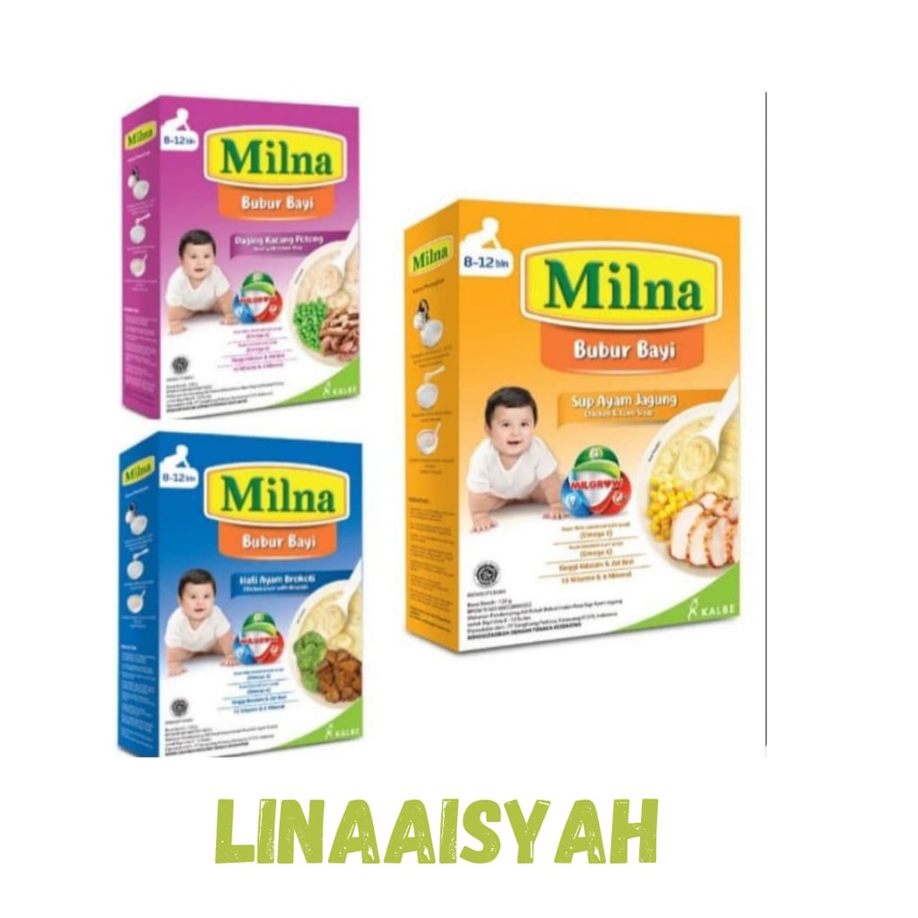 Milna Bubur bayi 8 Bulan