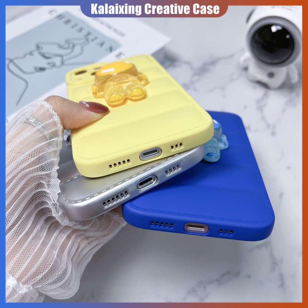 Casing iPhone 14 Max 14 Pro Max 13Pro 12 ProMax 11Pro Xs Max Xr X Xs Motif Astronot Anti Sidik Jari