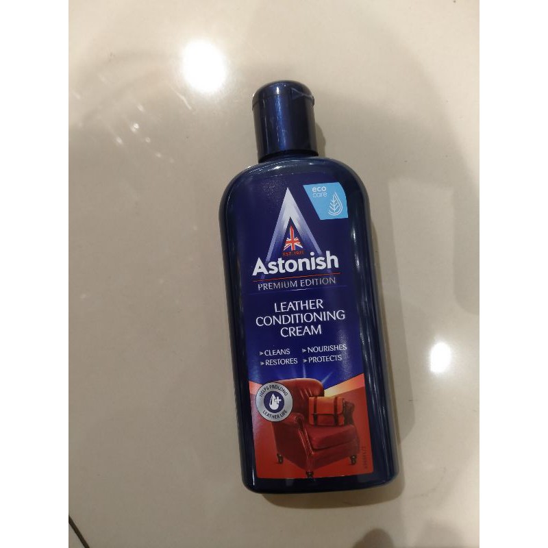 Astonish leather conditioning - pembersih bahan kulit